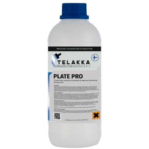 для пластинчатых теплообменников и трубопроводов Telakka PLATE PRO 1л